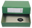 Arhivska škatla, 38 x 27x 10, zelena