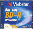 BD-R SL medij Verbatim 25GB 1x-2x