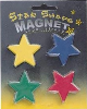 Barvni magneti CM-04S zvezdica za table Piši-Briši 4 kom