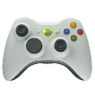 Brezžični gamepad za Xbox 360 (bel)