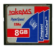 CF spominska kartica 8GB HyperSpeed 120x TakeMS