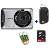 Canon PowerShot A490 + polnilec GP Quick 3 + SanDisk SD HC 4GB Ultra + torbica TBC302