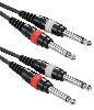 DOUBLE LINE KABEL KLINKE ČRNA5 M