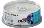 DVD+R medij Sony 25DPR120BSP 4,7GB 16 x 25 na osi