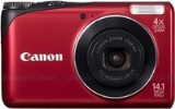 Digitalni fotoaparat Canon PowerShot A2200 IS (rdeč)
