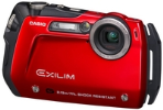 Digitalni fotoaparat Casio Exilim EX-G1, rdeč