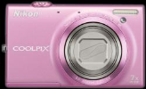 Digitalni fotoaparat Nikon Coolpix S6150, Rožnat