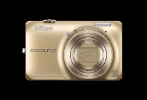 Digitalni fotoaparat Nikon Coolpix S6300, Zlat