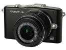 Digitalni fotoaparat Olympus E-PM1 (PEN mini) 12-50 kit, ČRNI