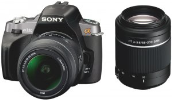 Digitalni fotoaparat Sony Alpha DSLR-A230Y (objektiva 18-55 mm, 55-200 mm)