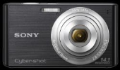 Digitalni fotoaparat Sony DSC-W610, Črn