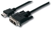 Digitus HDMI-DVI kabel, 10 m