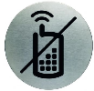 Durable Piktogram - prepovedani mobilniki (4917) fi 83mm (4917)