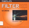 Filter 6X Cross Marumi - 67mm