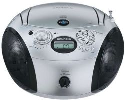 Grundig RCD 1420 MP3 radiokasetofon s CD predvajalnikom krom/črna