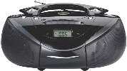 Grundig RRCD 3700 MP3 radiokasetofon s CD/MP3 predvajalnikom srebro/črna