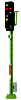 H0 VI FG svetlobni signal za odhod 79 mm 6 led-diod