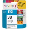 HP 38 Light Grey Pigment Ink Cartridge YC9414A