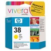 HP 38 Yellow Pigment Ink Cartridge YC9417A