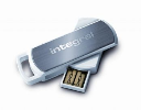 INTEGRAL 360 16GB USB2.0 BELO-SIV spominski ključek