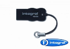 INTEGRAL ULTRALITE 16GB USB2.0 ČRN spominski ključek