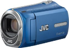 JVC KAMERA GZ-MS215A, Dual SD/SDHC, modra