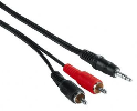 KABEL 3,5MM - 2ČINČ 2M