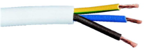 Kabel v plastični cevi H05VV-F, zapakiran