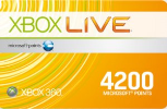 MICROSOFT Card 4200 Microsoft Points for XBOX360