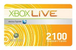 MICROSOFT XBOX 360 Card 2100 Microsoft Points