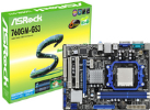 Matična plošča ASRock 760GM-GS3, VGA, Socket AM3