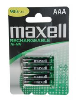 Maxell Baterije polnilne AAA (LR03) NI MH, 4kos, 900mAh