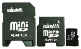 MicroSD spominska kartica 2GB 3v1 TakeMS 4045405298009