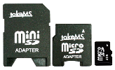 MicroSD spominska kartica 4GB HC 3v1 Class 6 TakeMS (4045405320885)