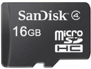 Micro Secure Digital (microSD) kartica SanDisk 16GB (SDHC)