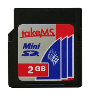 Mini SD spominska kartica 2GB TakeMS (4045405167695)