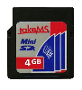 Mini SD spominska kartica 4GB TakeMS