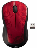 Miška Logitech M310 Wireless, optična, Red Tendrils