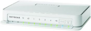 NETGEAR WNR2200 RangeMax 300Mbps brezžični-N usmerjevalnik z USB WNR2200