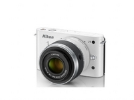 Nikon 1 fotoaparat z zamenljivim objektivom J1 kit 10-30mm VR (bel)