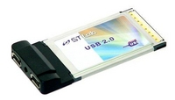PCMCIA STLab USB 2.0 kartica