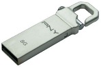 PNY USB-ključek 8GB Attache Hook, USB 2.0