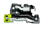 PREVODNA SPONKA L, PE, N VODILA 4 MM Wieland