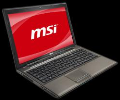 Prenosnik MSI GE620DX-297NL i5-2410M 4GB/500GB nVidia GT555M Win7