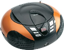 Radio s CD-predvajalnikom Lenco SCD-37 USB, oranžen