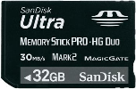 SANDISK MEMORYSTICK PRO DUO ULTRA 32GB