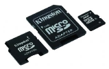 SDHC Kingston Micro 8GB C4 (SDC4/8GB-2ADP)