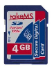 SD spominska kartica 4GB HyperSpeed 133x TakeMS