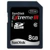 SanDisk (SDHC) EXTREME III 8GB Class6 spominska kartica