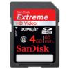 SanDisk Secure Digital EXTREME HD 4GB spominska kartica